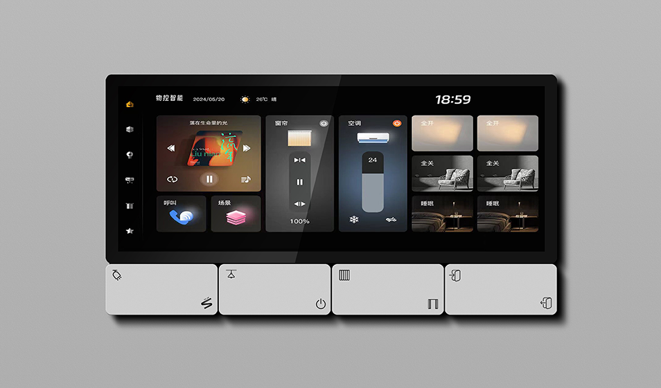 南爾智能F5多功能面板發(fā)布，重新定義未來(lái)智慧生活